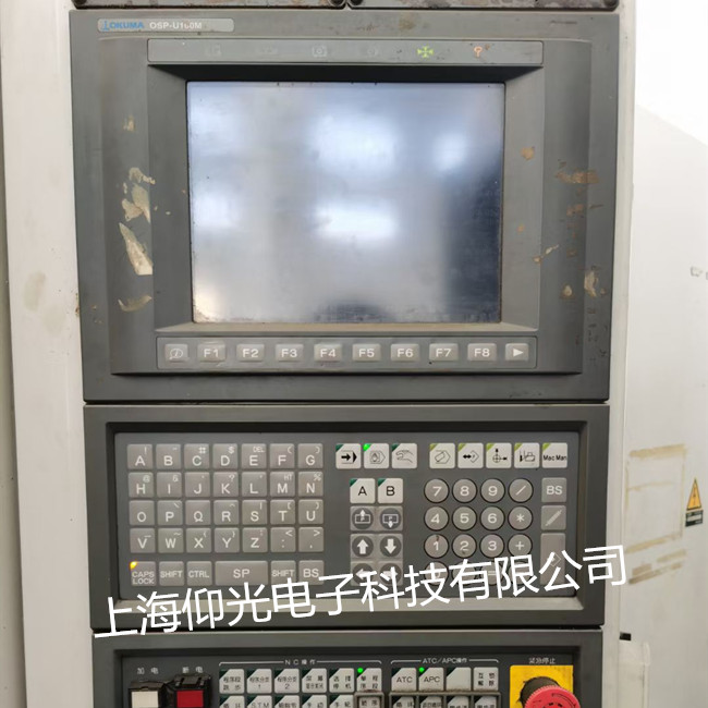 ����OKUMAϵͳ��ʾ��OSP-U10Mά�޵绰